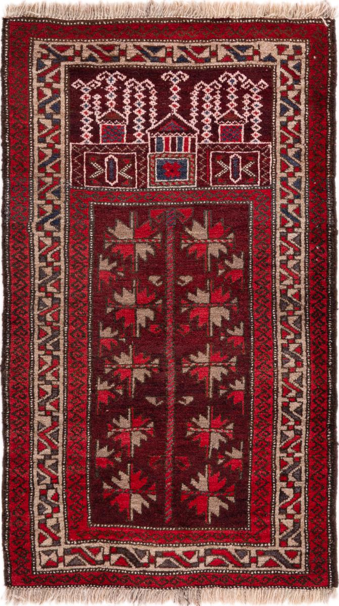 Perzisch tapijt Baluch 131x78 131x78, Perzisch tapijt Handgeknoopte
