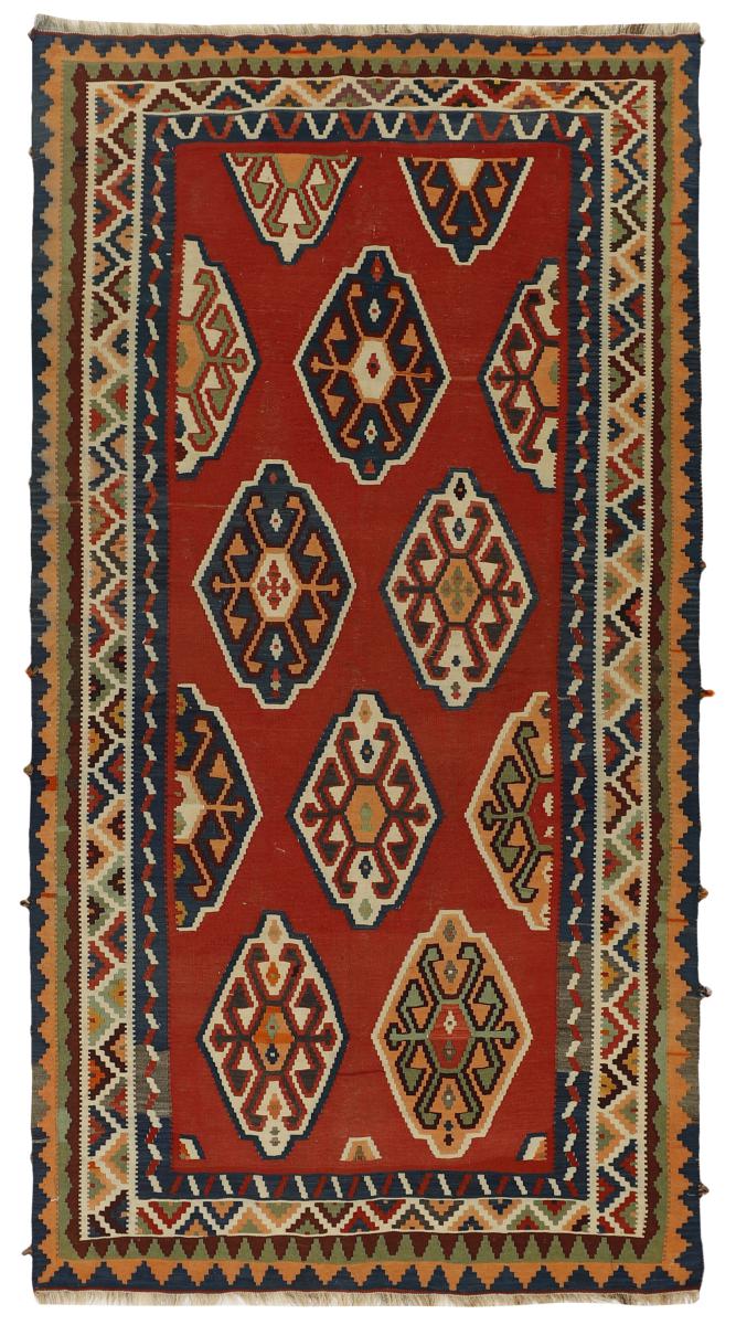 Perserteppich Kelim Fars 282x149 282x149, Perserteppich Handgewebt