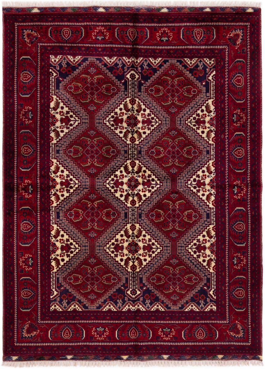 Covor afgan Khal Mohammadi 196x150 196x150, Covor persan Înnodat manual