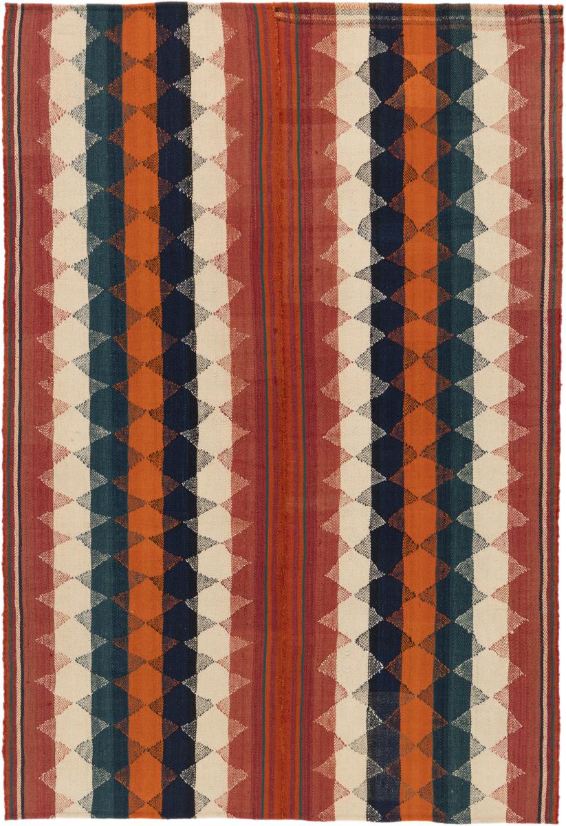 Persian Rug Kilim Fars 190x130 190x130, Persian Rug Woven by hand