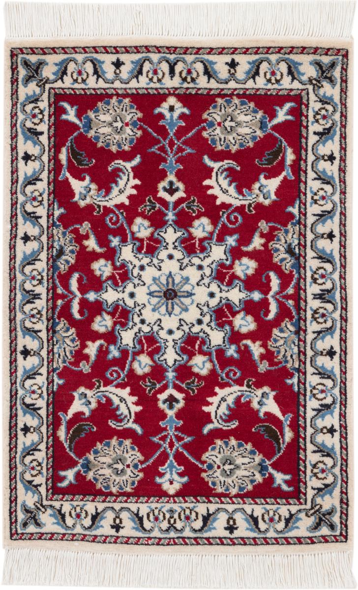 Persian Rug Nain 2'11"x2'0" 2'11"x2'0", Persian Rug Knotted by hand