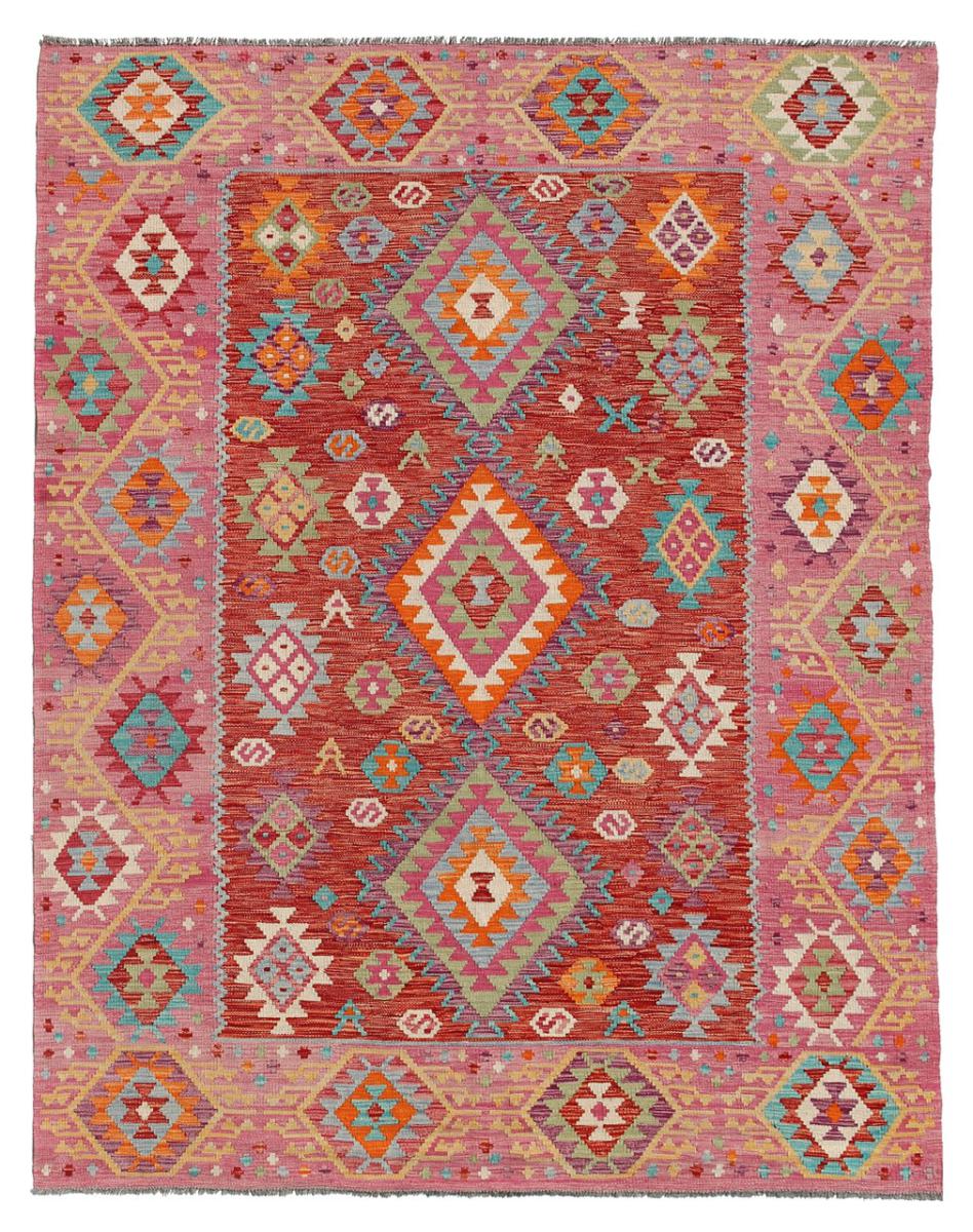 Afghan rug Kilim Afghan 8'3"x5'9" 8'3"x5'9", Persian Rug Woven by hand