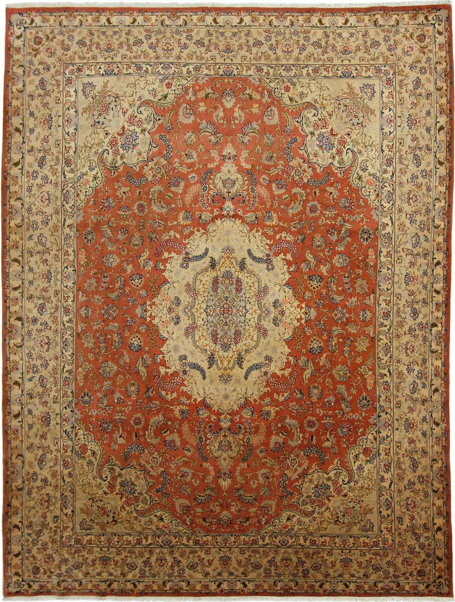 Tapete persa Tabriz 401x301 401x301, Tapete persa Atado à mão