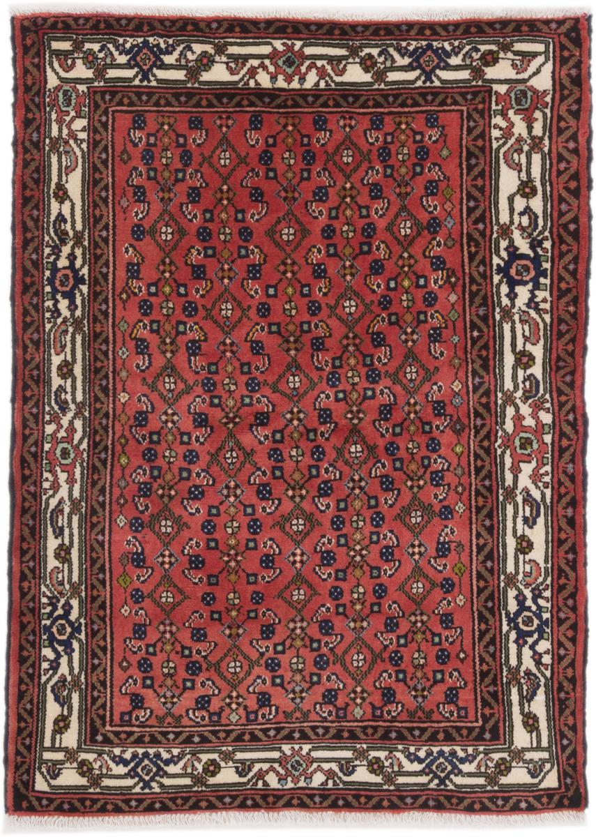 Persian Rug Hamadan 141x121 141x121, Persian Rug Knotted by hand