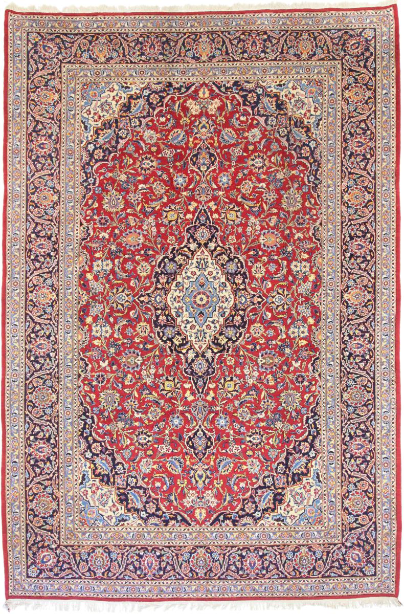 Perzisch tapijt Keshan 381x253 381x253, Perzisch tapijt Handgeknoopte