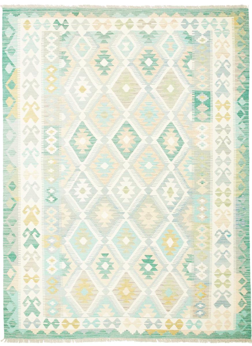 Afghansk teppe Kelim  Afghan 7'6"x5'7" 7'6"x5'7", Persisk teppe Handwoven 