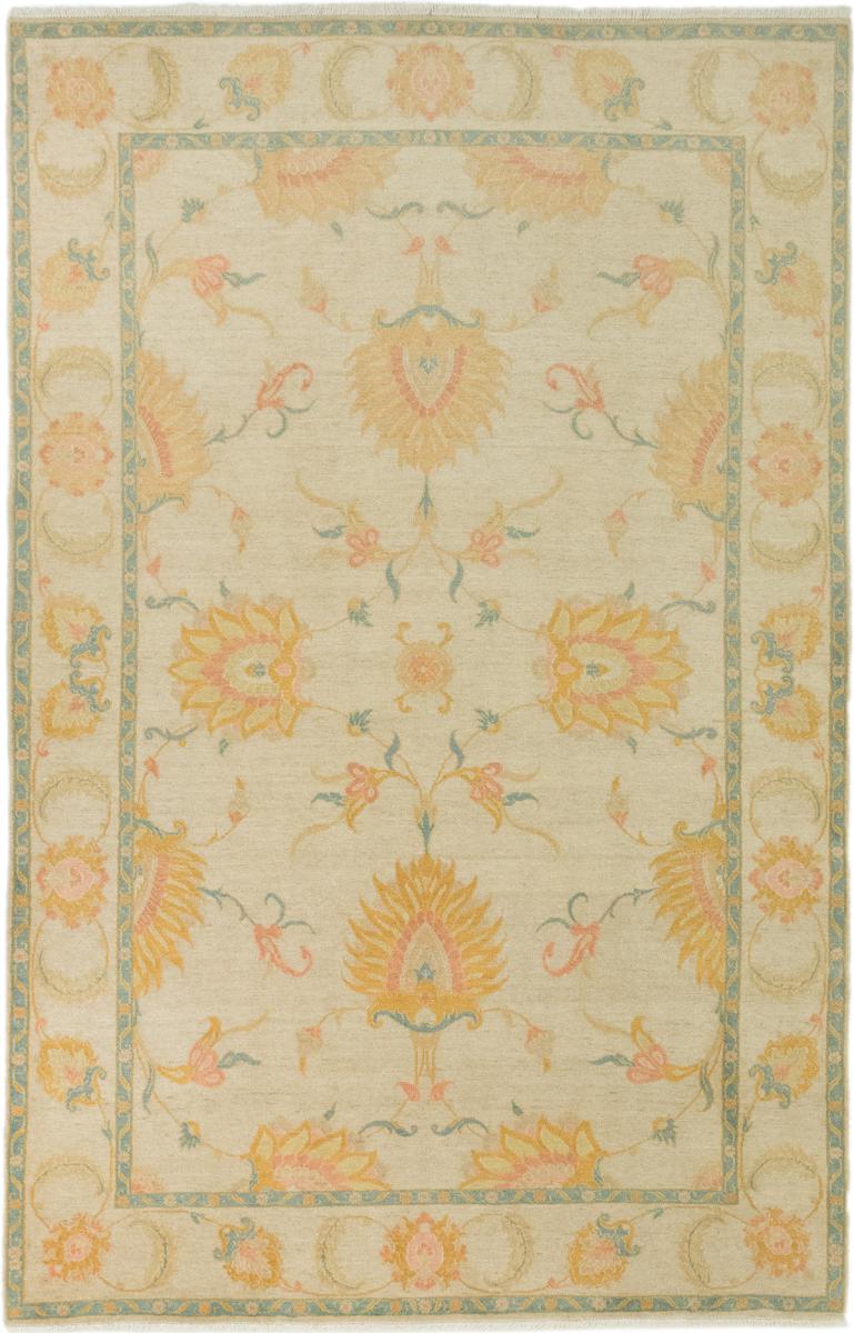 Alfombra persa Isfahán 296x201 296x201, Alfombra persa Anudado a mano