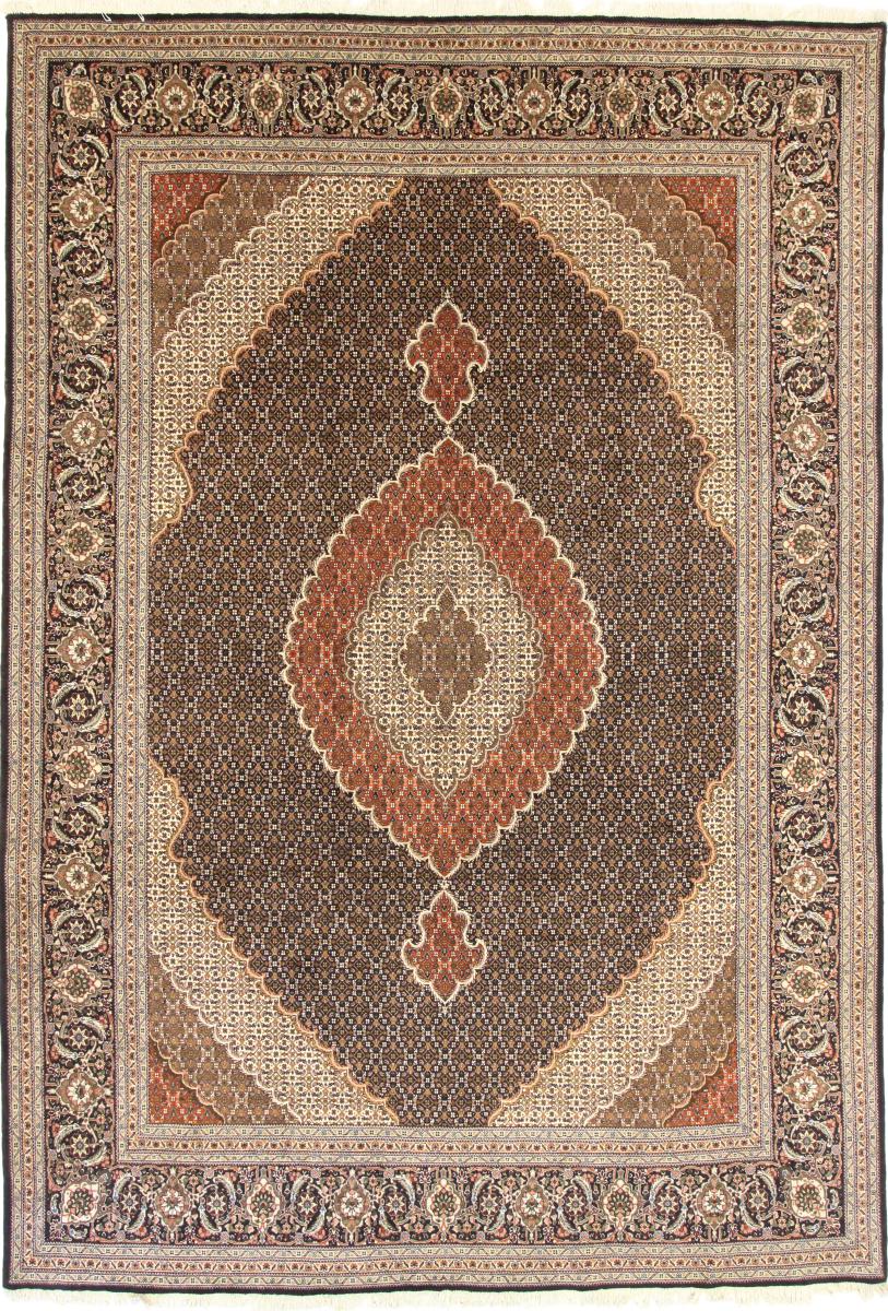 Tapete persa Tabriz 362x243 362x243, Tapete persa Atado à mão