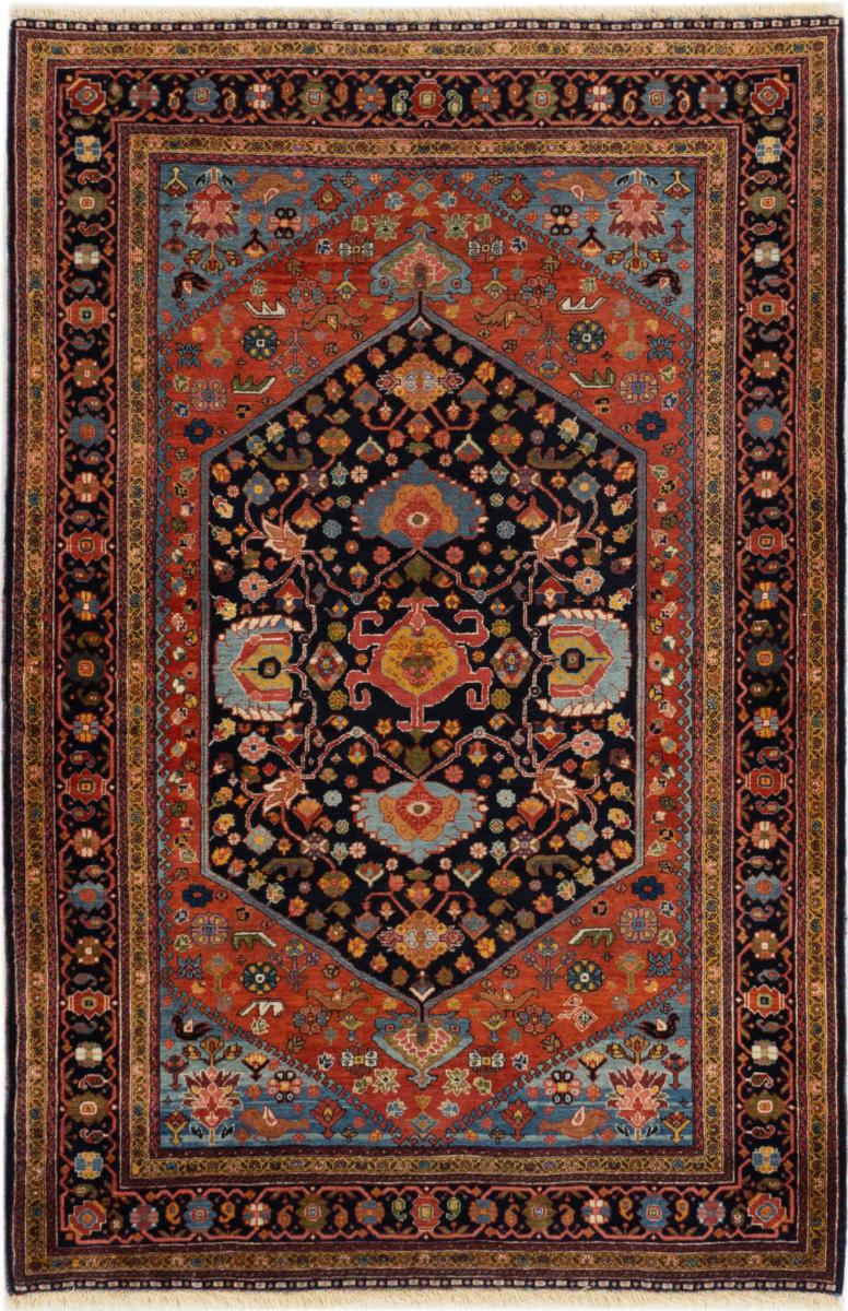 Persisk tæppe Ghashghai Miri 209x139 209x139, Persisk tæppe Knyttet i hånden