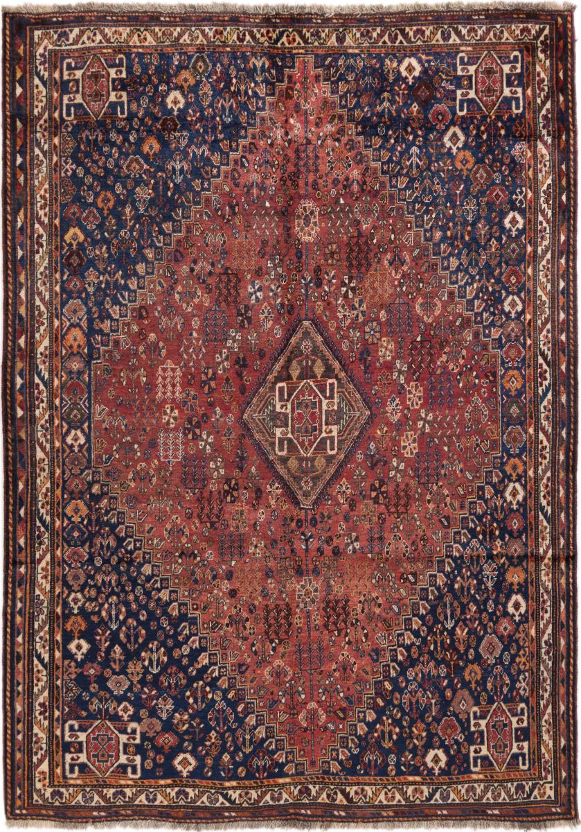 Persian Rug Ghashghai 235x164 235x164, Persian Rug Knotted by hand