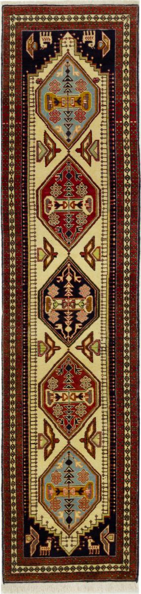 Tapete persa Meshkin 273x74 273x74, Tapete persa Atado à mão