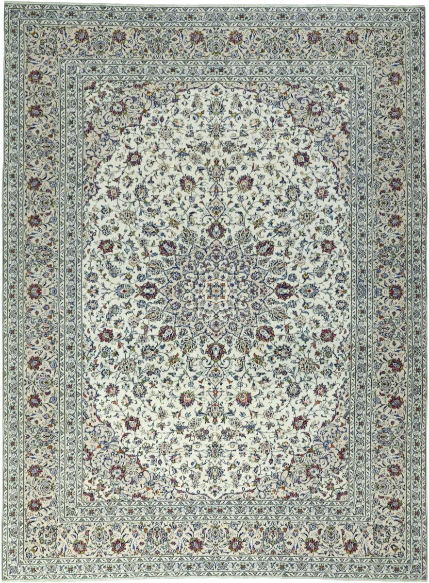 Tapis persan Kashan 412x306 412x306, Tapis persan Noué à la main