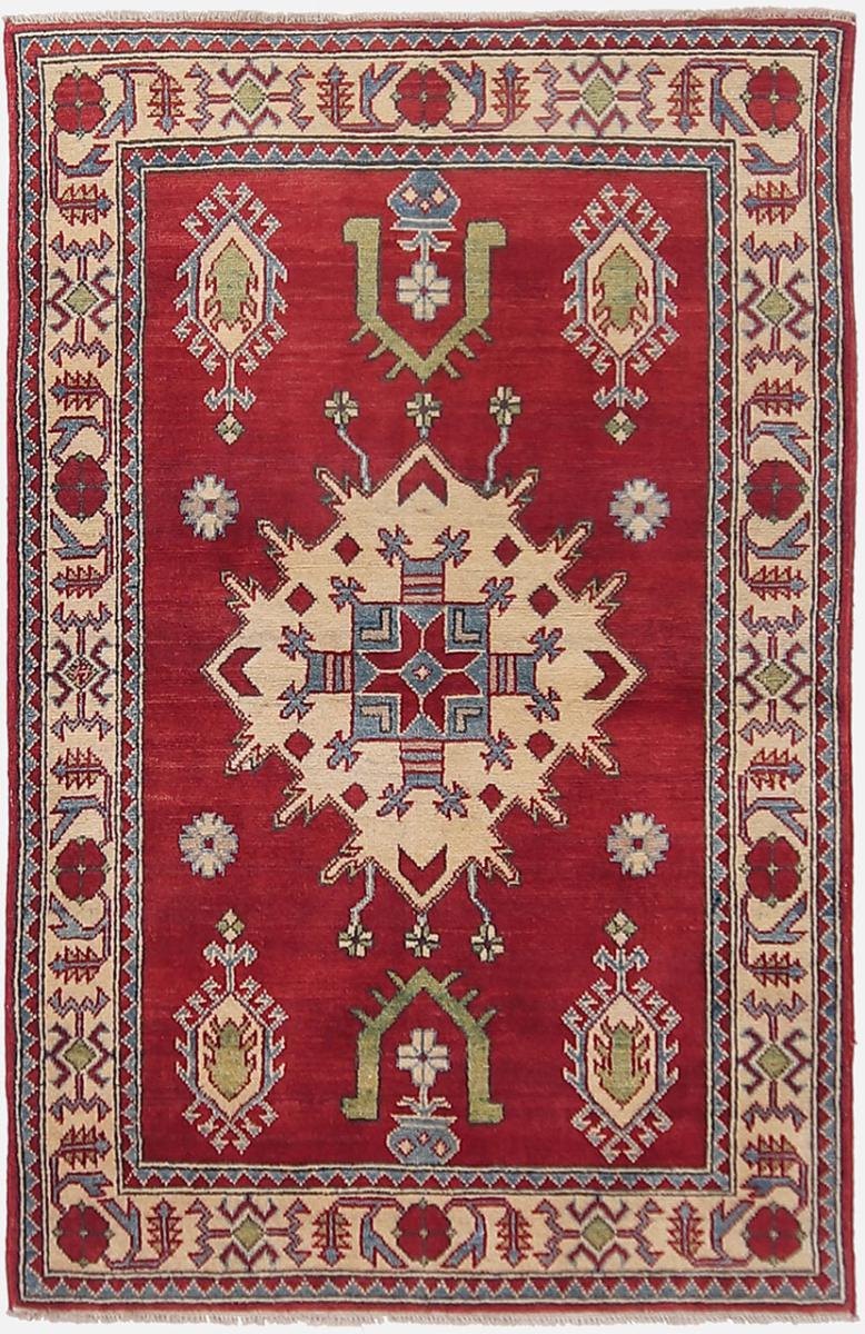 Afghansk tæppe Kazak Ghazni 158x102 158x102, Persisk tæppe Knyttet i hånden