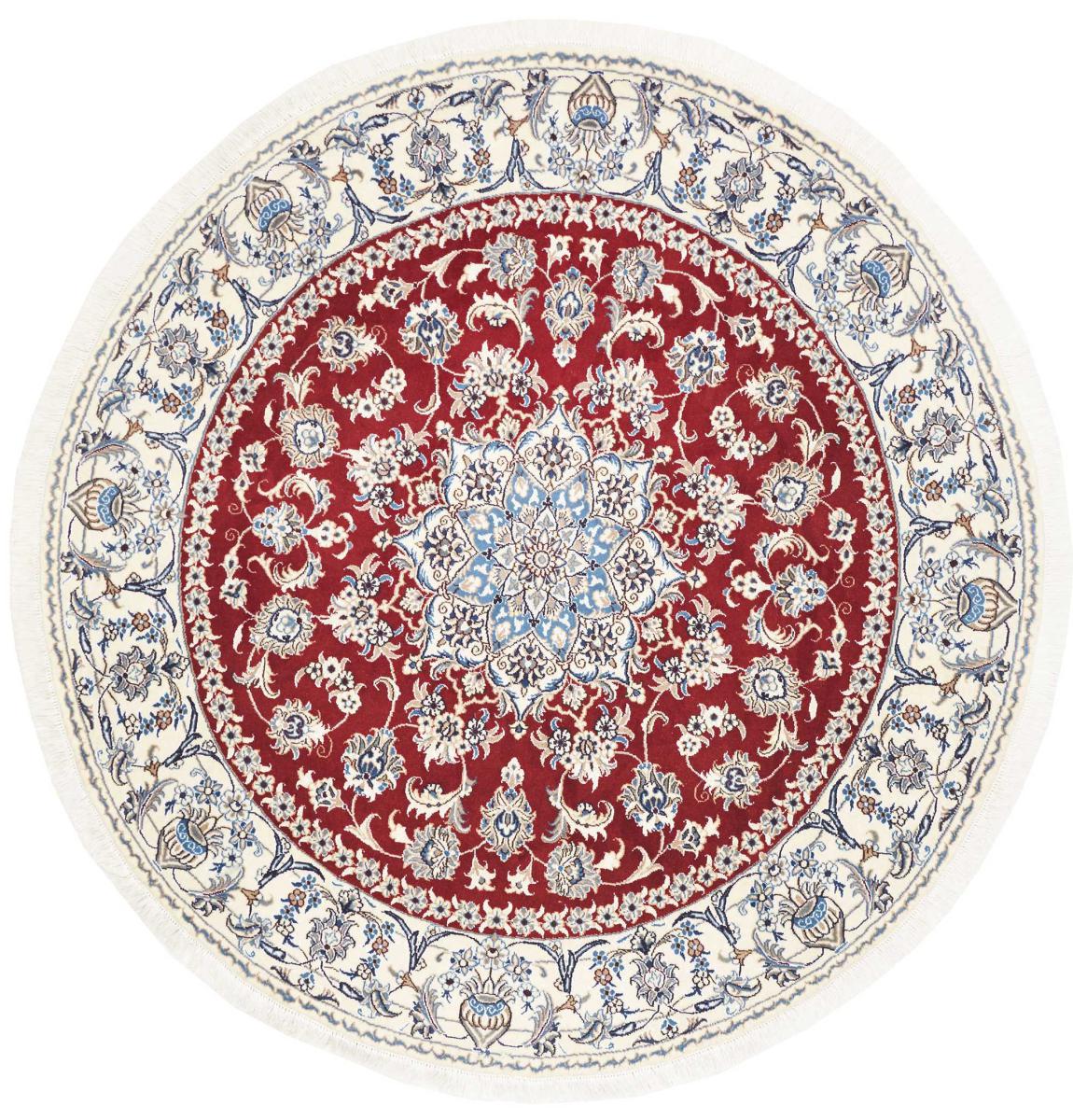 Persialainen matto Nain 207x199 207x199, Persialainen matto Solmittu käsin