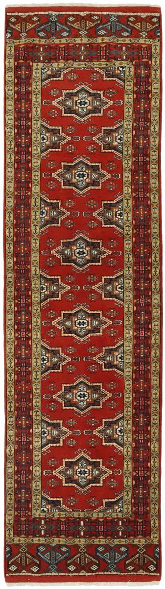 Tappeto persiano Turkaman 299x84 299x84, Tappeto persiano Annodato a mano
