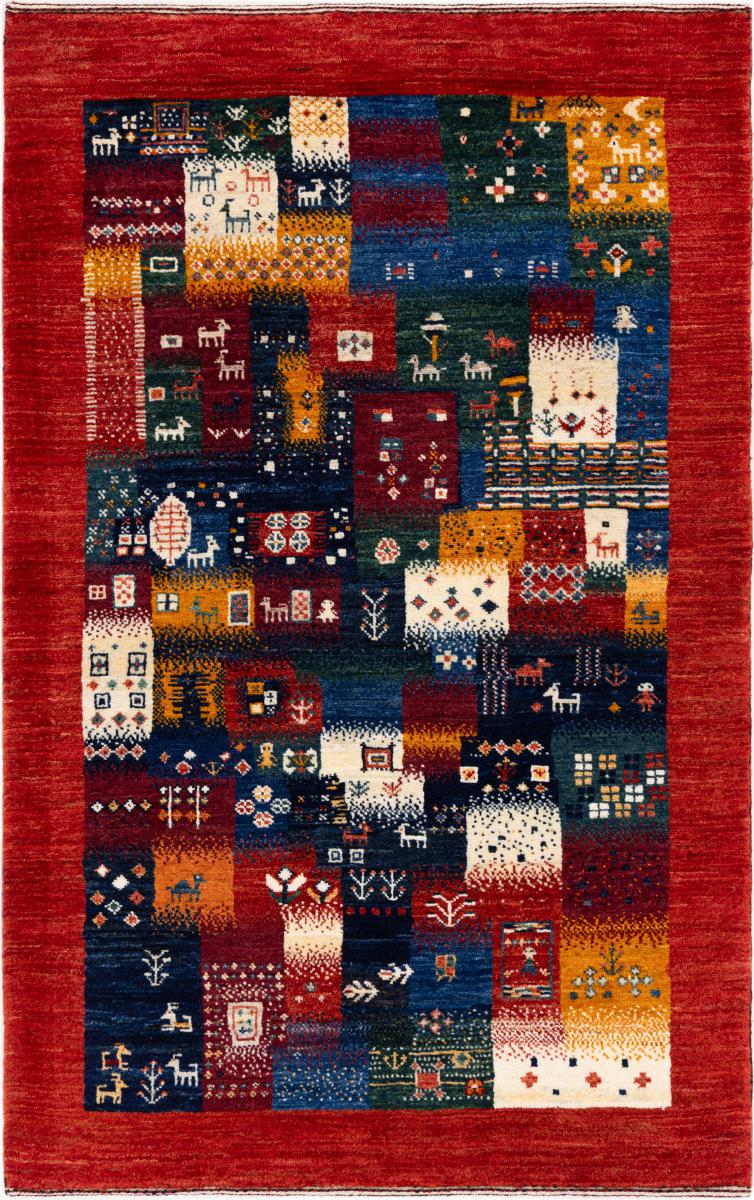 Persian rug Persian Gabbeh Loribaft Atelier 134x83 134x83, Persian rug Hand-knotted