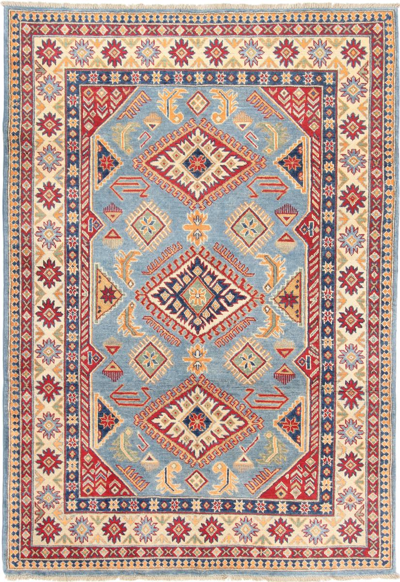 Tapis afghan Kazak 222x155 222x155, Tapis persan Noué à la main