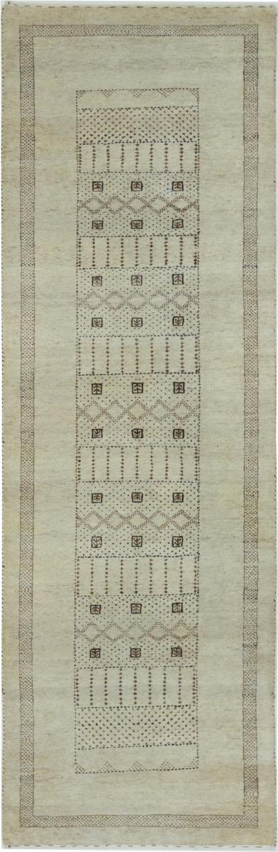 Tapis persan Persan Gabbeh Loribaft 249x83 249x83, Tapis persan Noué à la main