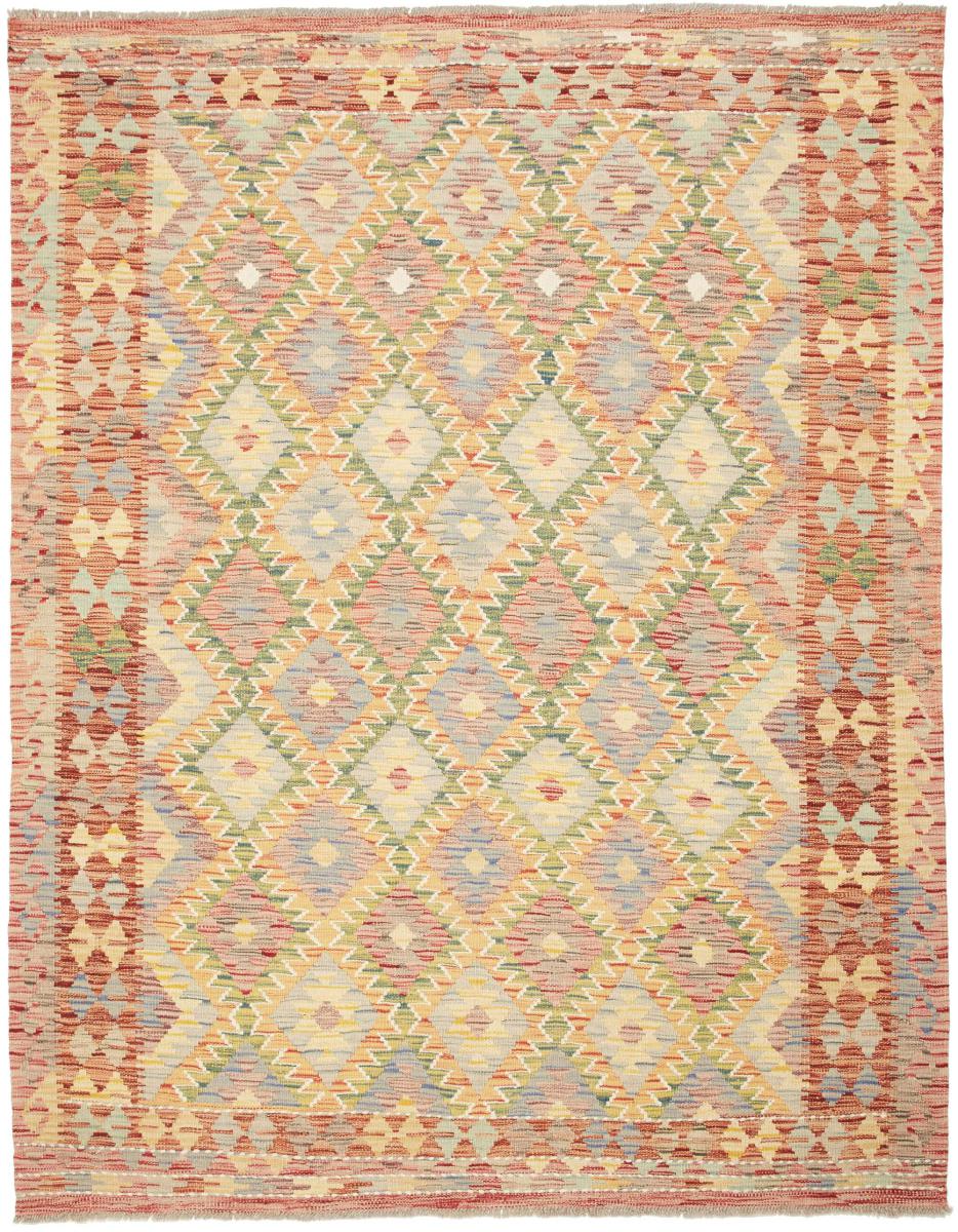 Tappeto Afgano Kilim Afghan 196x151 196x151, Tappeto persiano Tessuto a mano