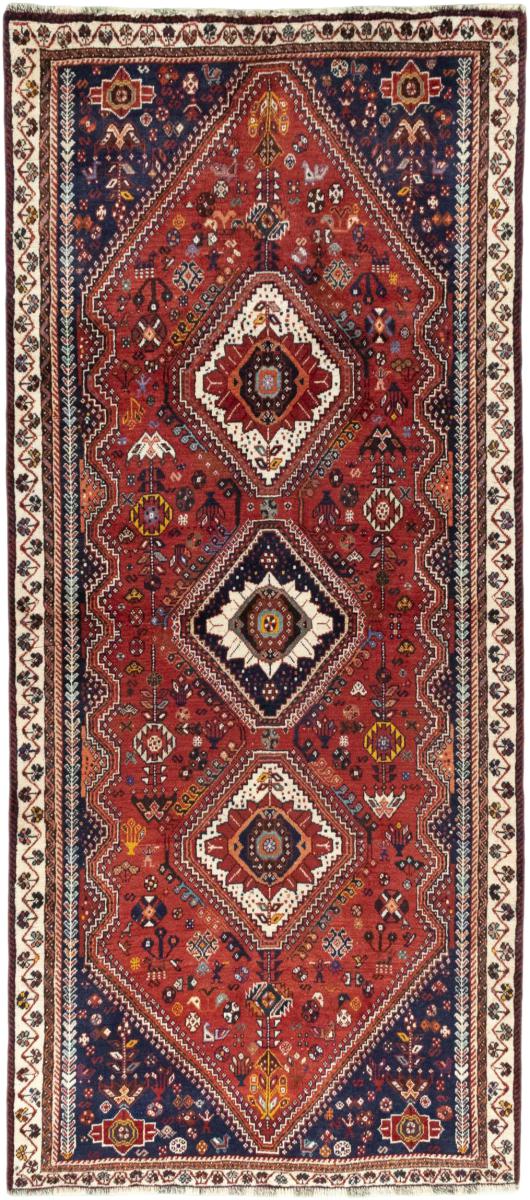 Persian Rug Shiraz 296x131 296x131, Persian Rug Knotted by hand
