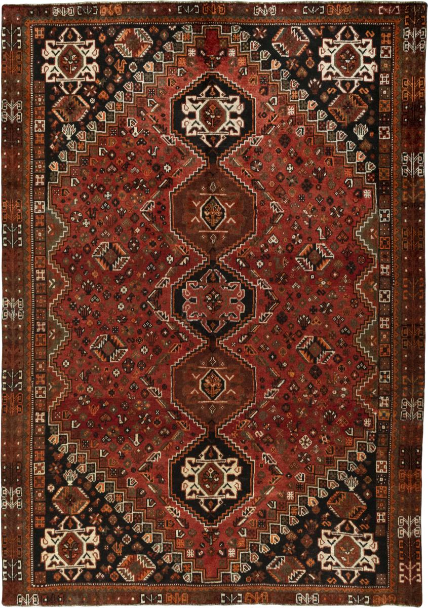 Perserteppich Shiraz 296x209 296x209, Perserteppich Handgeknüpft