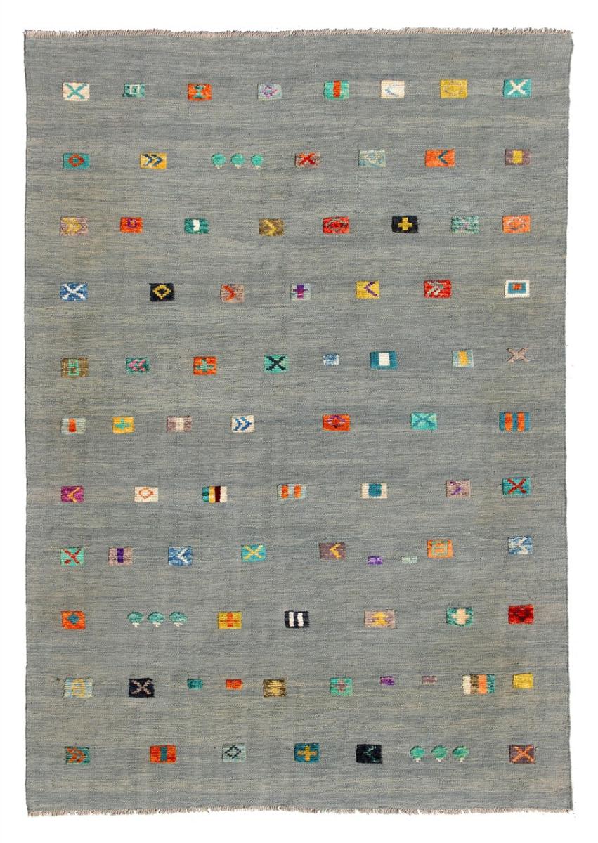 Alfombra afgana Kilim Afghan Nimbaft Edition 238x170 238x170, Alfombra persa Tejido a mano