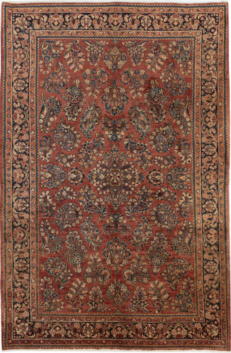 Persisk matta Sarouk Gammal 246x165 246x165, Persisk matta Knuten för hand