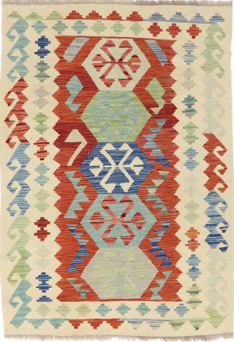 Tapete afegão Kilim Afegão 142x99 142x99, Tapete persa Tecido à mão