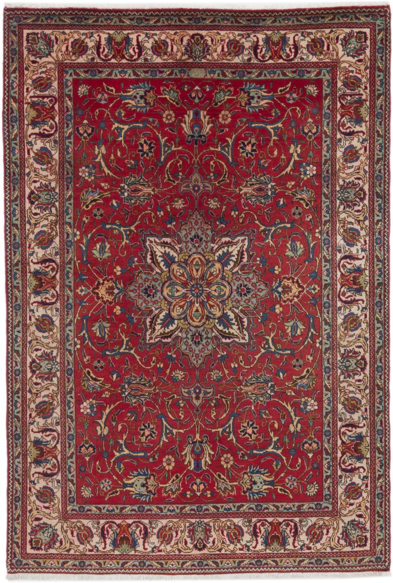 Tapete persa Tabriz 210x144 210x144, Tapete persa Atado à mão