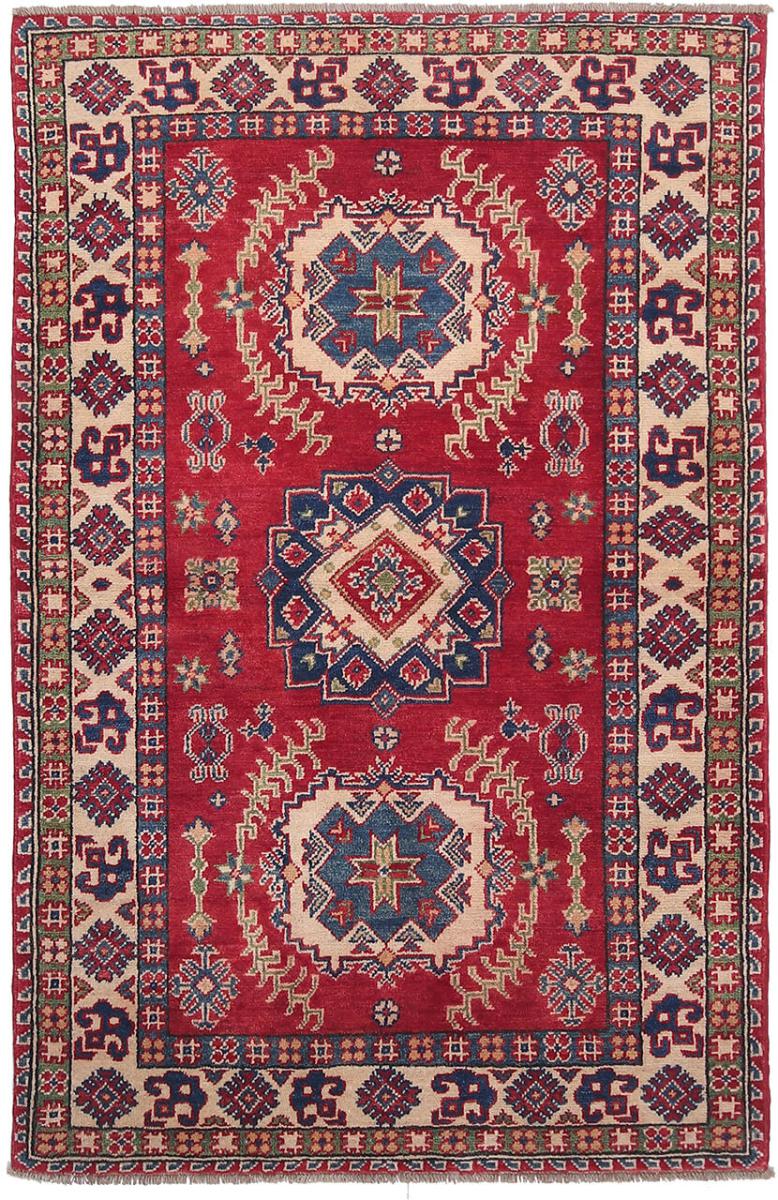 Afghan rug Kazak Ghazni 161x104 161x104, Persian Rug Knotted by hand