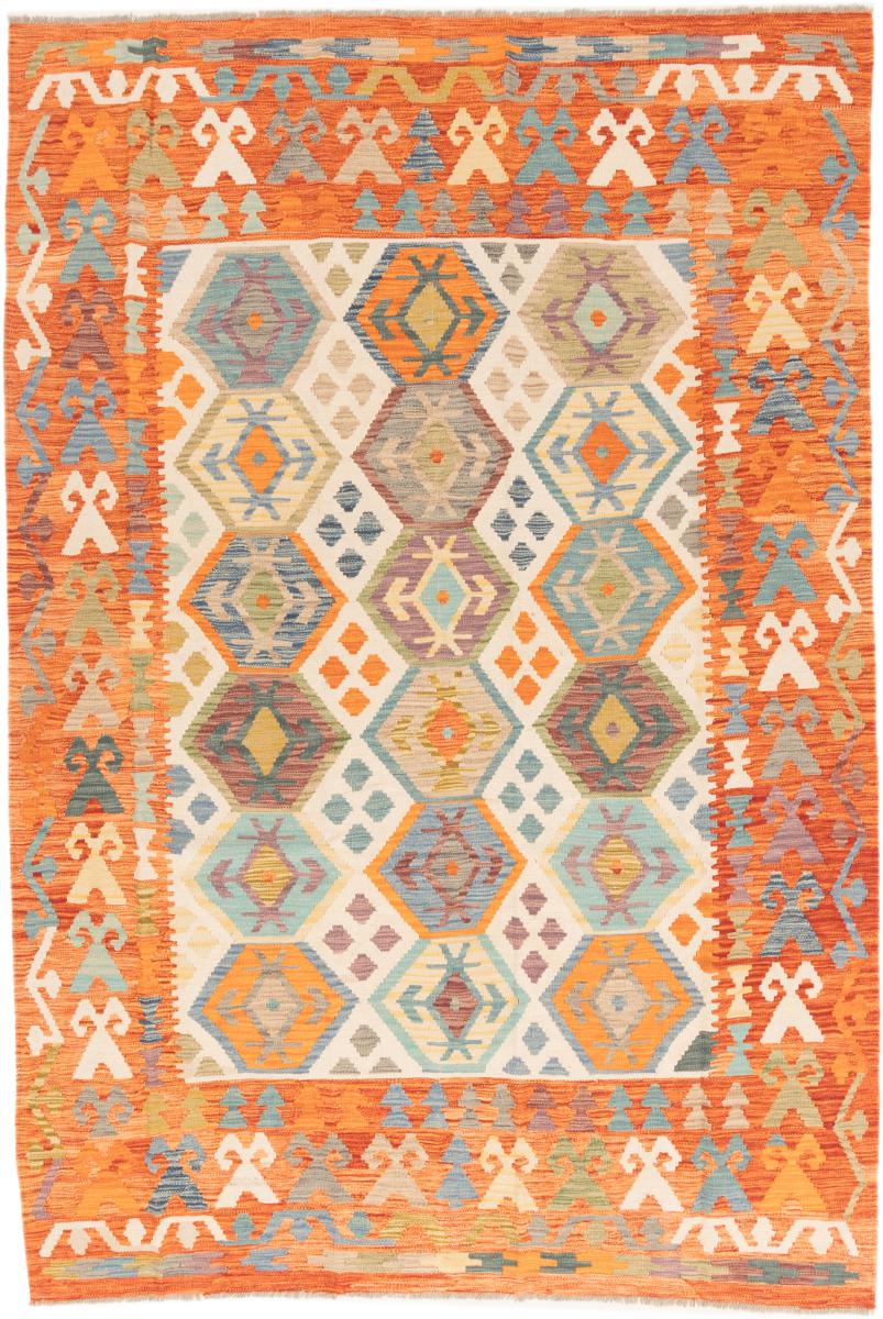 Afghan rug Kilim Afghan 292x199 292x199, Persian Rug Woven by hand