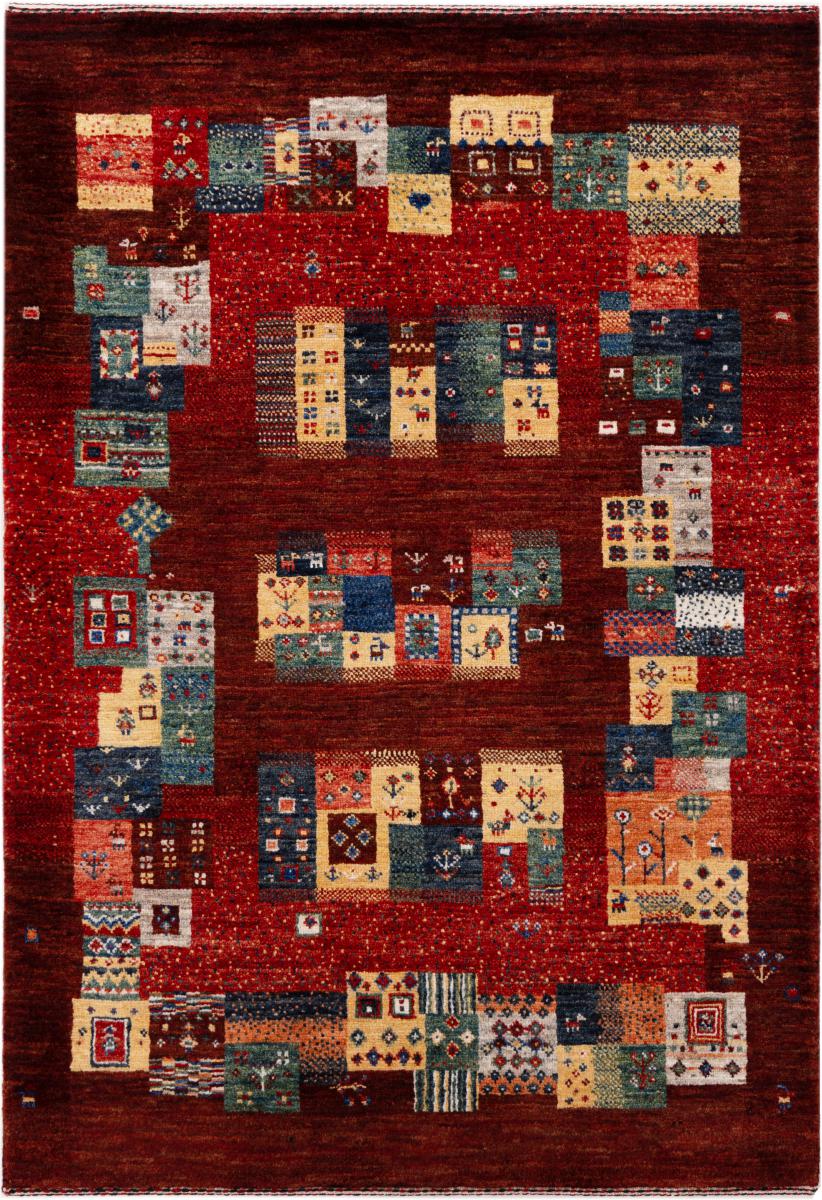 Persian rug Persian Gabbeh Loribaft Atelier 125x89 125x89, Persian rug Hand-knotted