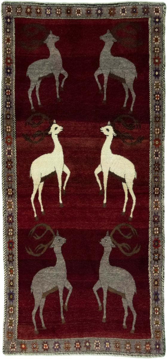 Persian Rug Persian Gabbeh Ghashghai 234x109 234x109, Persian Rug Knotted by hand