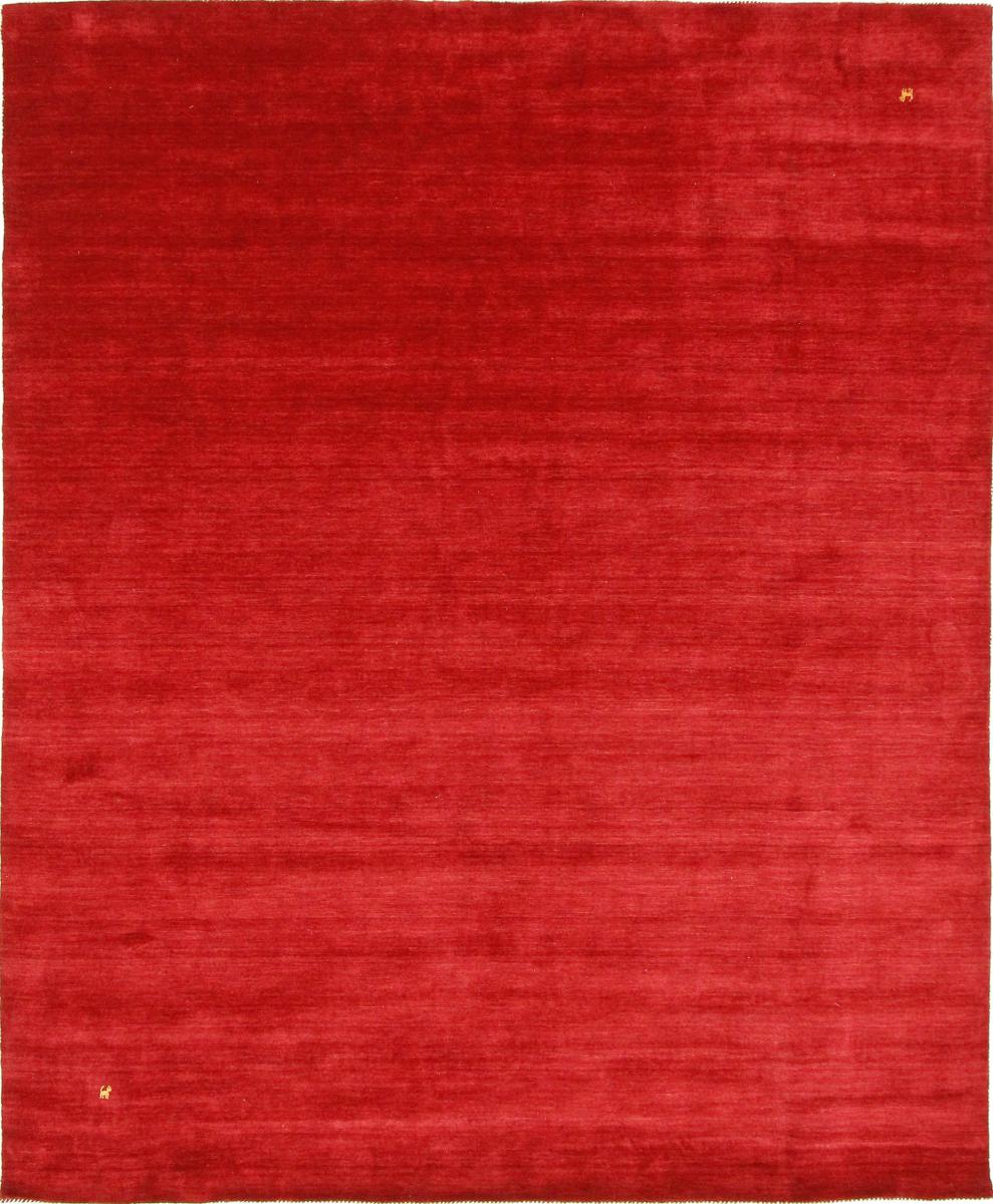 Tapis indien Loom Gabbeh Red 252x209 252x209, Tapis persan Loom-noué