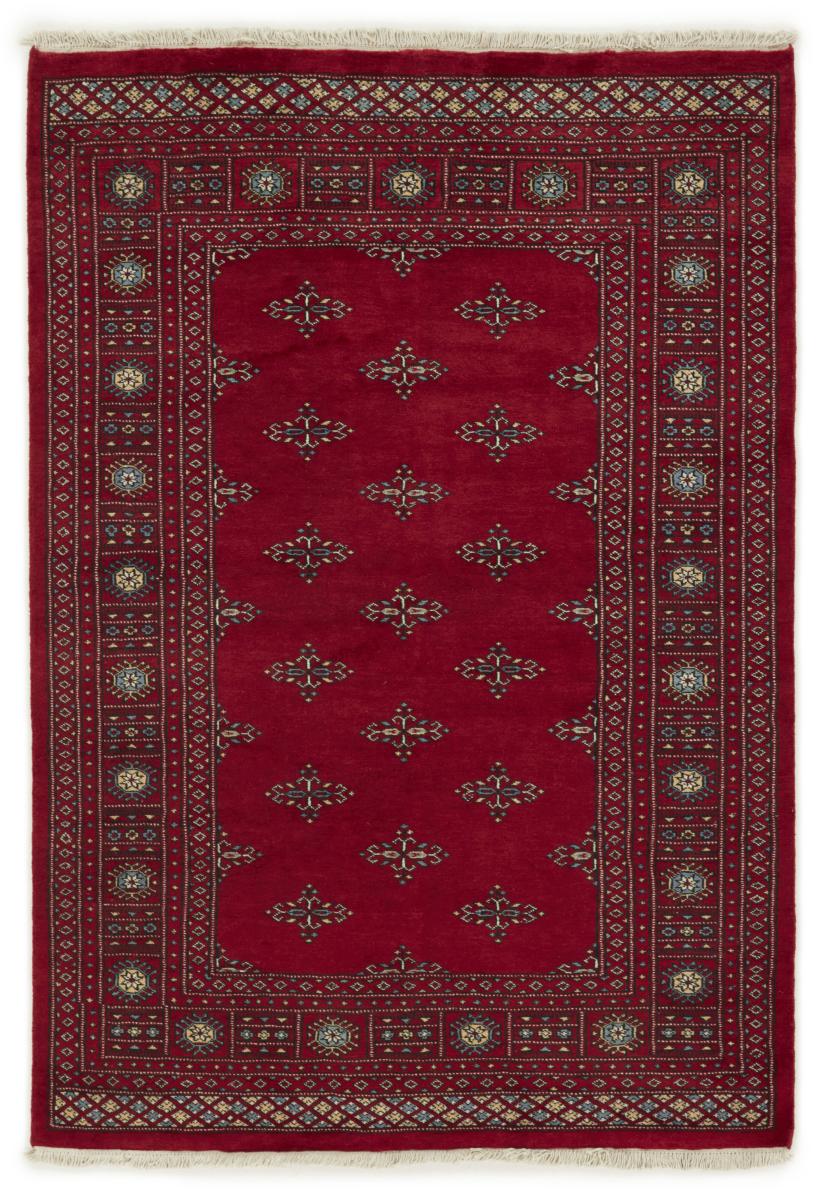 Pakistanischer Teppich Pakistan Buchara 2ply 6'6"x4'7" 6'6"x4'7", Perserteppich Handgeknüpft