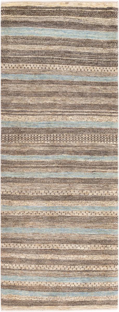 Tapis persan Persan Gabbeh Loribaft Natura 209x79 209x79, Tapis persan Noué à la main