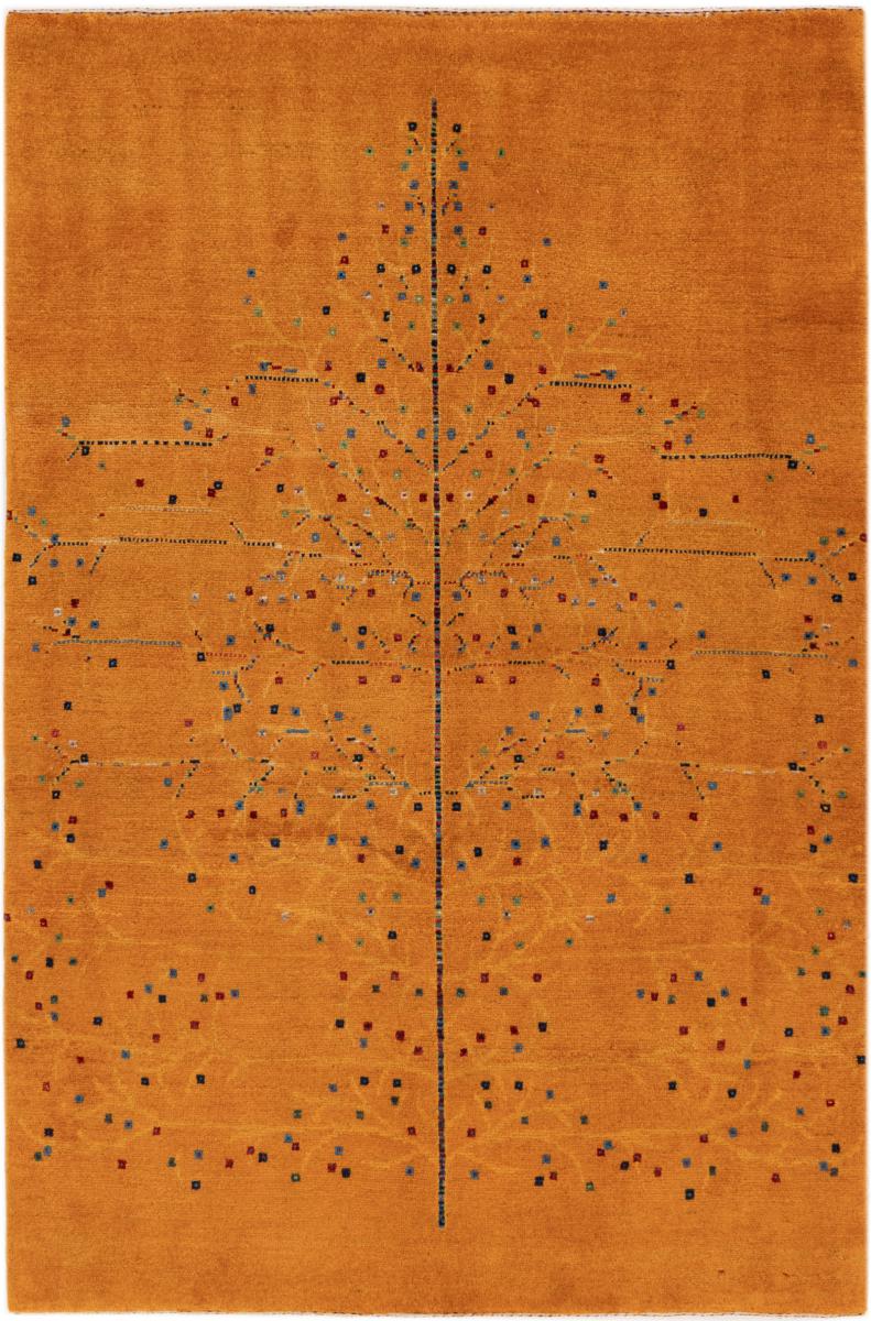Persisk tæppe Persisk Gabbeh Kashkuli Banafsheh 206x137 206x137, Persisk tæppe Knyttet i hånden