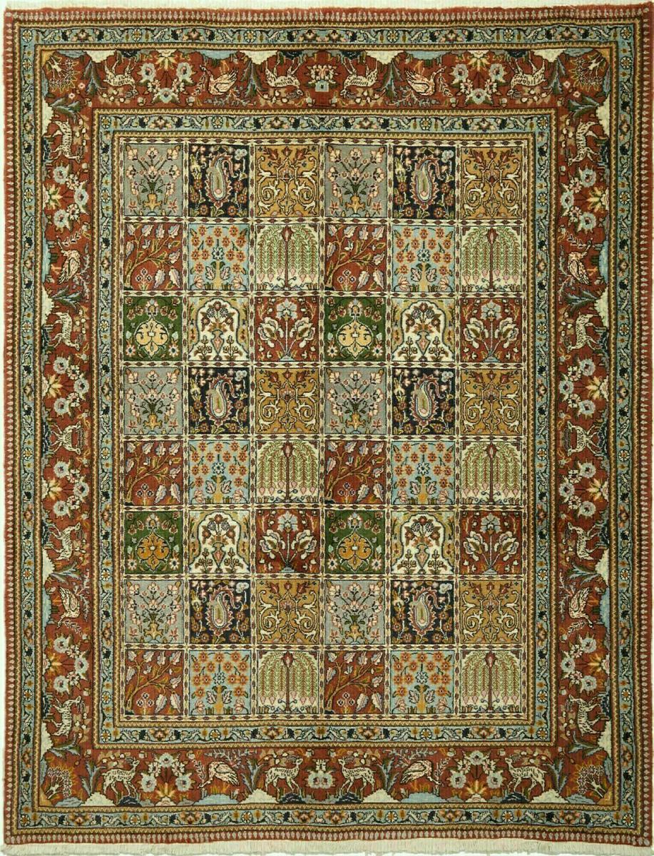 Perzisch tapijt Moud 201x152 201x152, Perzisch tapijt Handgeknoopte