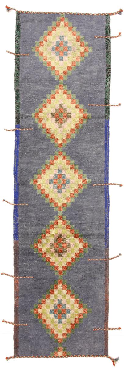 Pakisztáni szőnyeg Berber Maroccan Design 368x101 368x101, Perzsa szőnyeg Kézzel csomózva
