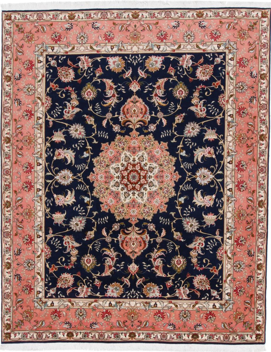 Persisk tæppe Tabriz 50Raj 253x201 253x201, Persisk tæppe Knyttet i hånden