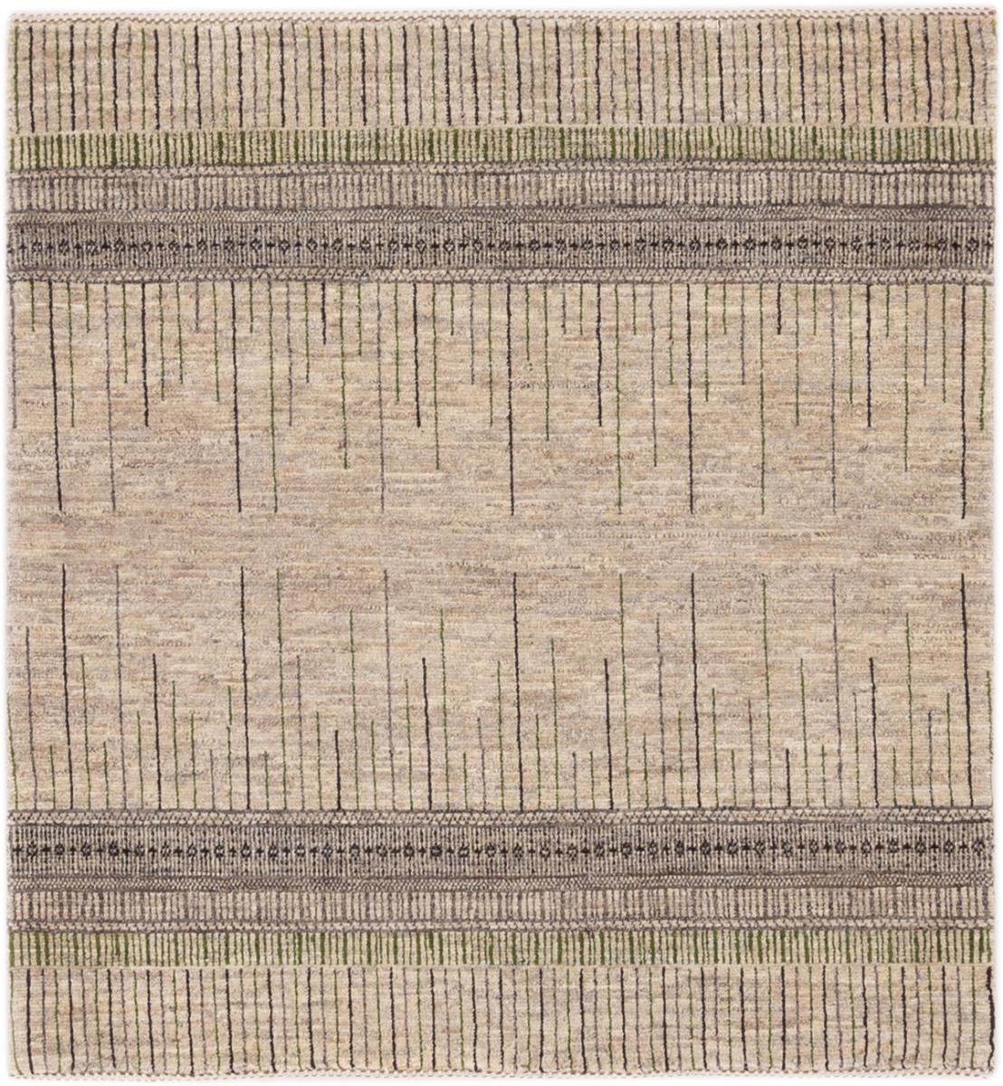 Persian Rug Persian Gabbeh Loribaft Tabiibaft 124x116 124x116, Persian Rug Knotted by hand
