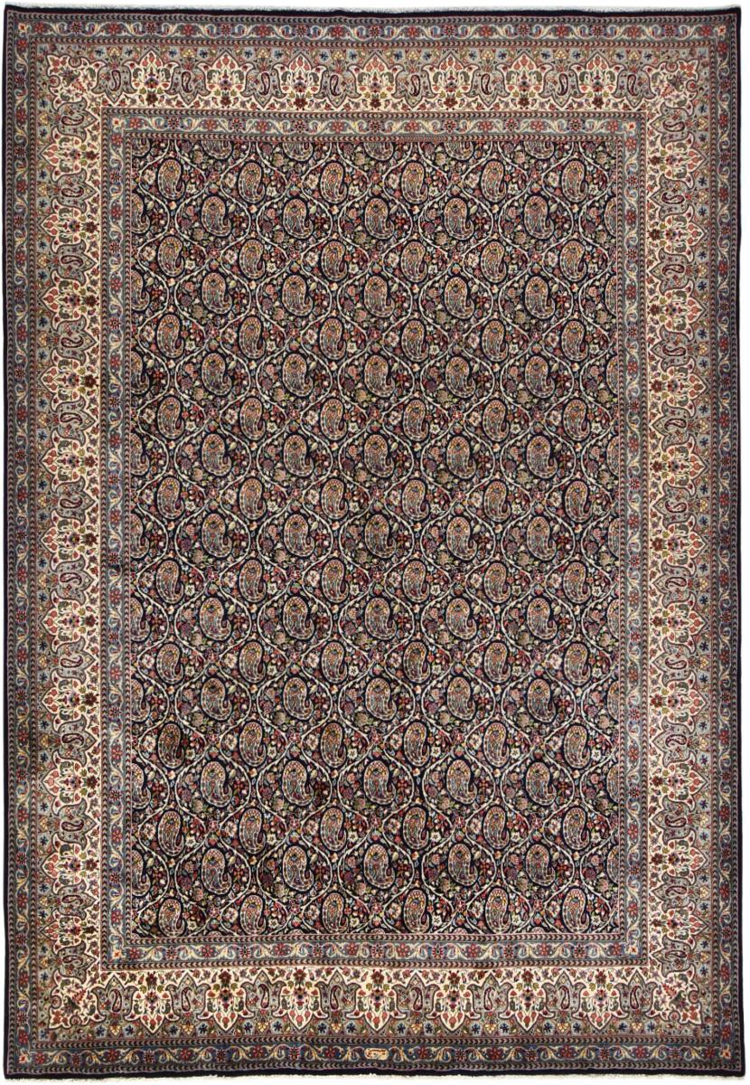 Tapis persan Kerman 357x251 357x251, Tapis persan Noué à la main