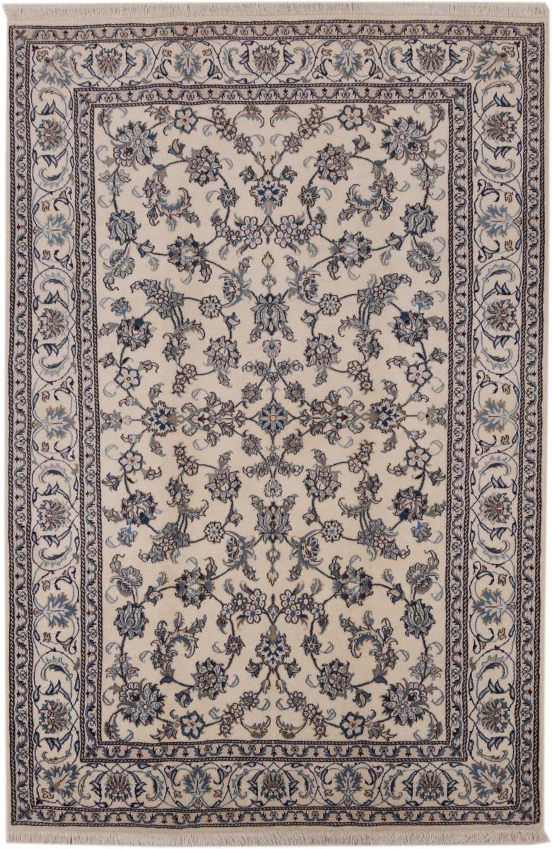 Tapis persan Naïn 299x199 299x199, Tapis persan Noué à la main