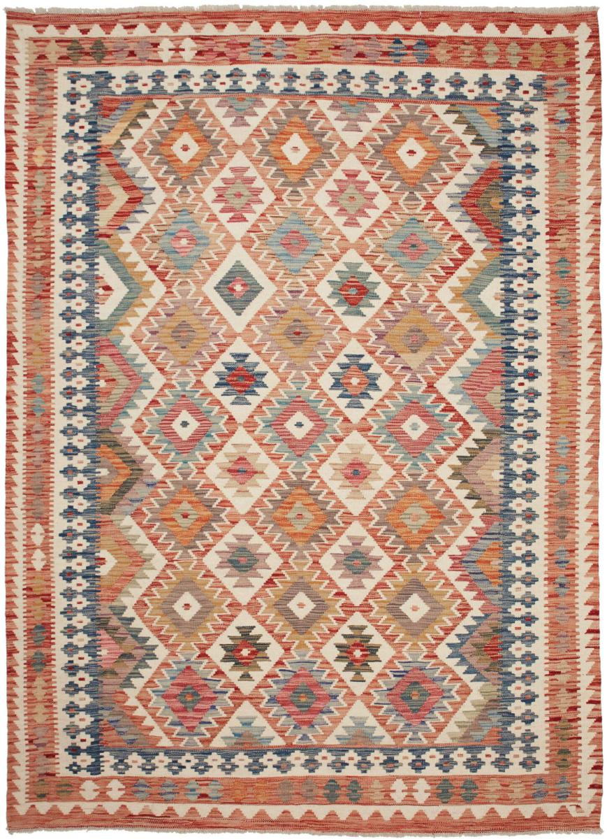 Tapete afegão Kilim Afegão 242x172 242x172, Tapete persa Tecido à mão