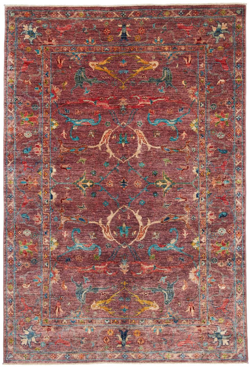 Pakistanilainen matto Ziegler Design 214x147 214x147, Persialainen matto Solmittu käsin