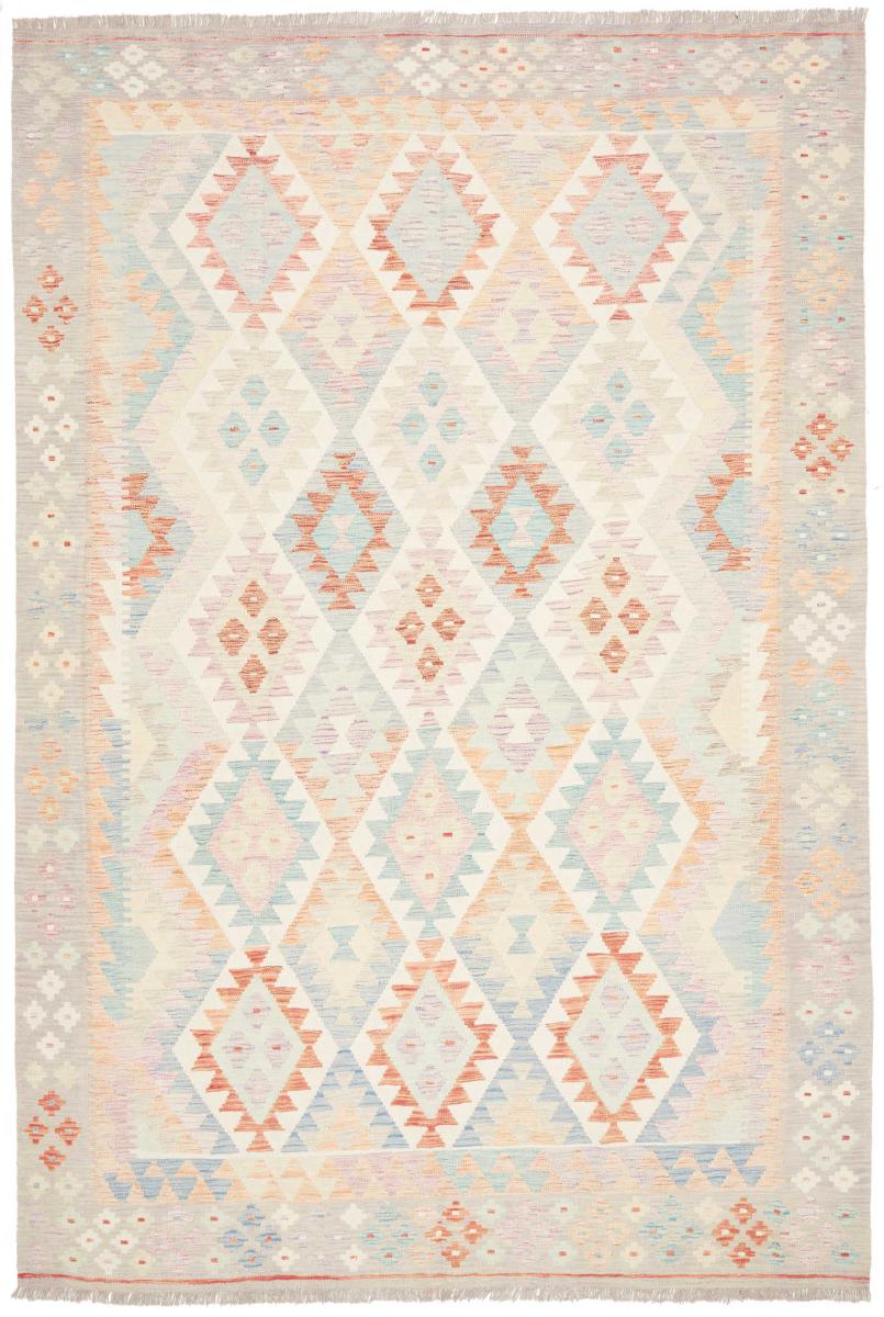 Tapis afghan Kilim Afghan 292x198 292x198, Tapis persan Tissé à la main