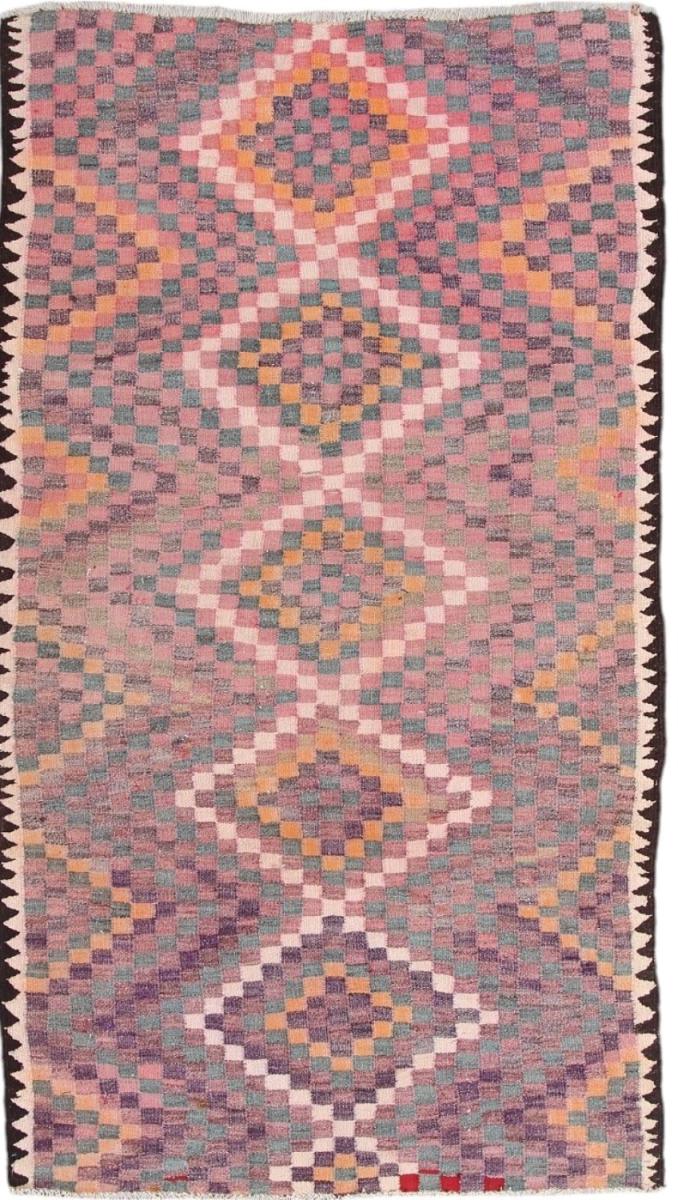 Persisk teppe Kelim Fars Antikke 251x145 251x145, Persisk teppe Handwoven 