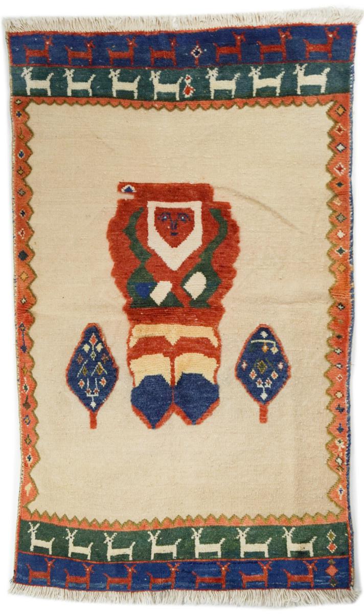 Alfombra persa Persia Gabbeh Loribaft 159x109 159x109, Alfombra persa Anudado a mano