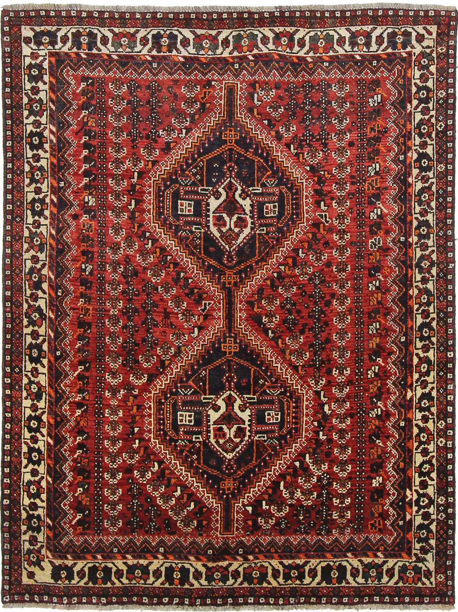 Perzsa szőnyeg Ghashghai 199x154 199x154, Perzsa szőnyeg Kézzel csomózva