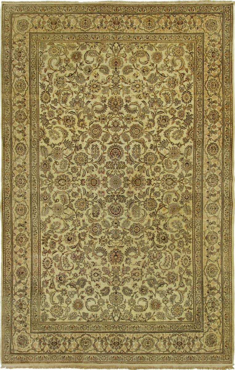 Alfombra persa Keshan 346x221 346x221, Alfombra persa Anudado a mano